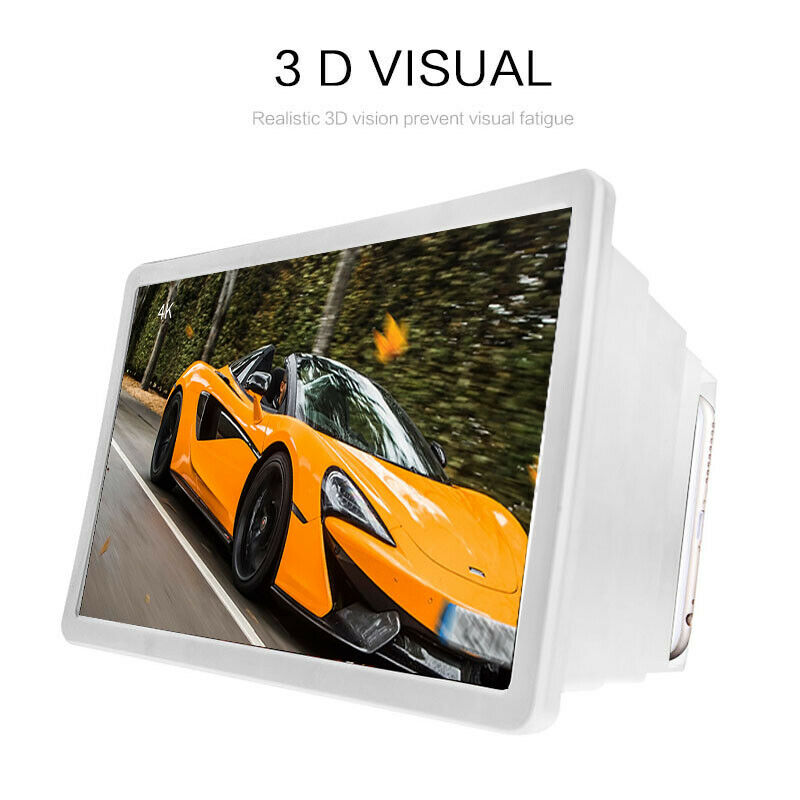 Amplifier video HD mobile phone screen magnifier F2 eye protection telescopic screen video mobile phone magnifier bracket