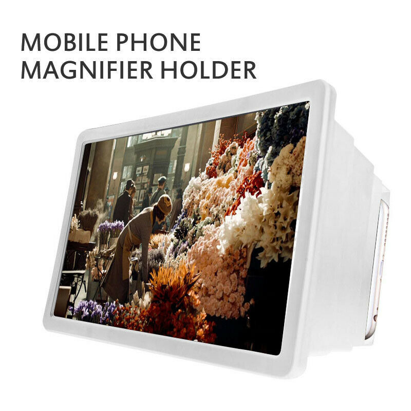 Amplifier video HD mobile phone screen magnifier F2 eye protection telescopic screen video mobile phone magnifier bracket