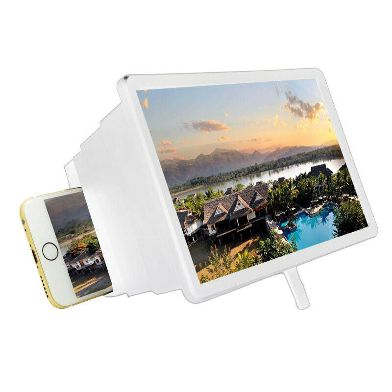 Amplifier video HD mobile phone screen magnifier F2 eye protection telescopic screen video mobile phone magnifier bracket
