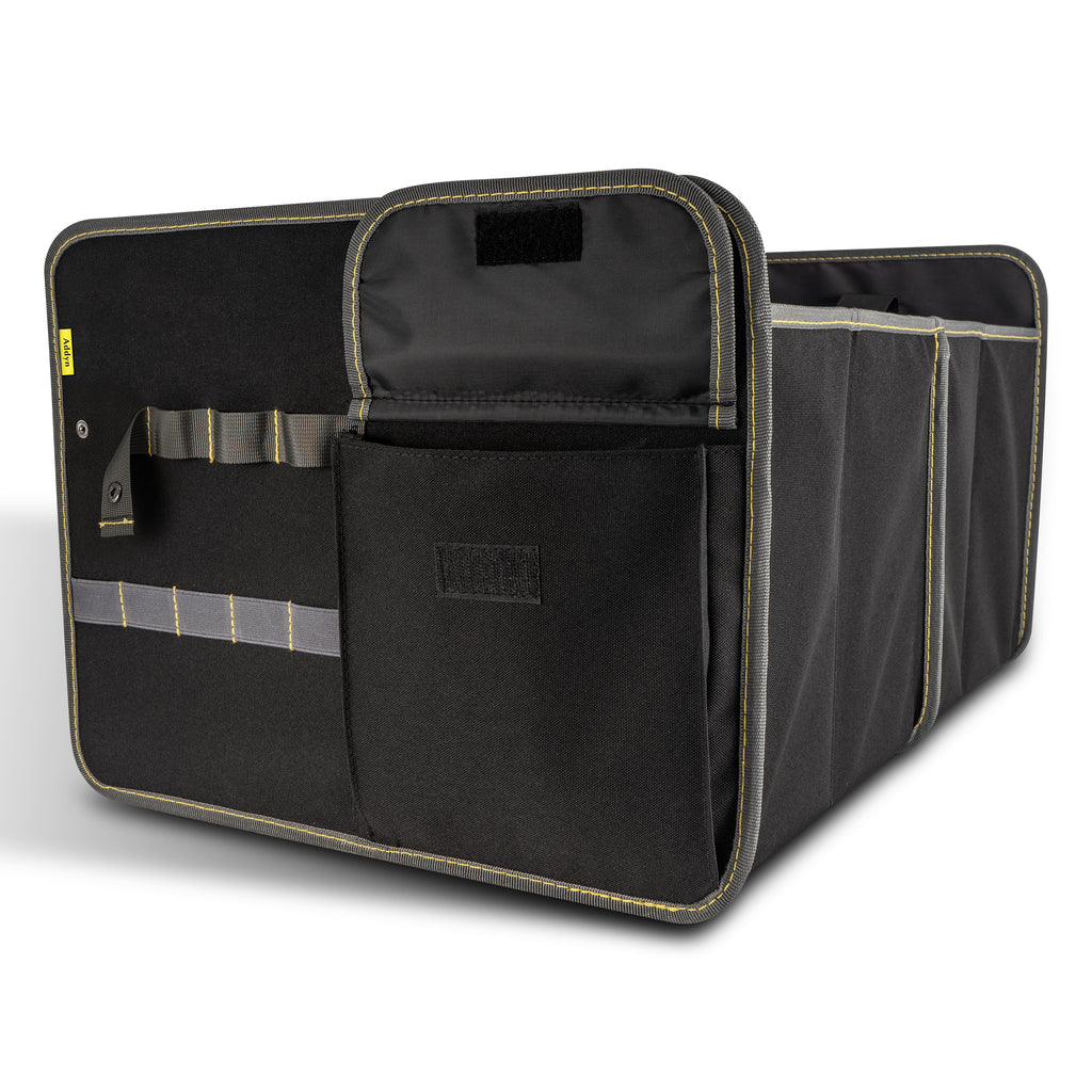 Collapsible Large Capacity Car Trunk Organizer, Waterproof Multipurpose Storage Container for Car Accessories & Tools