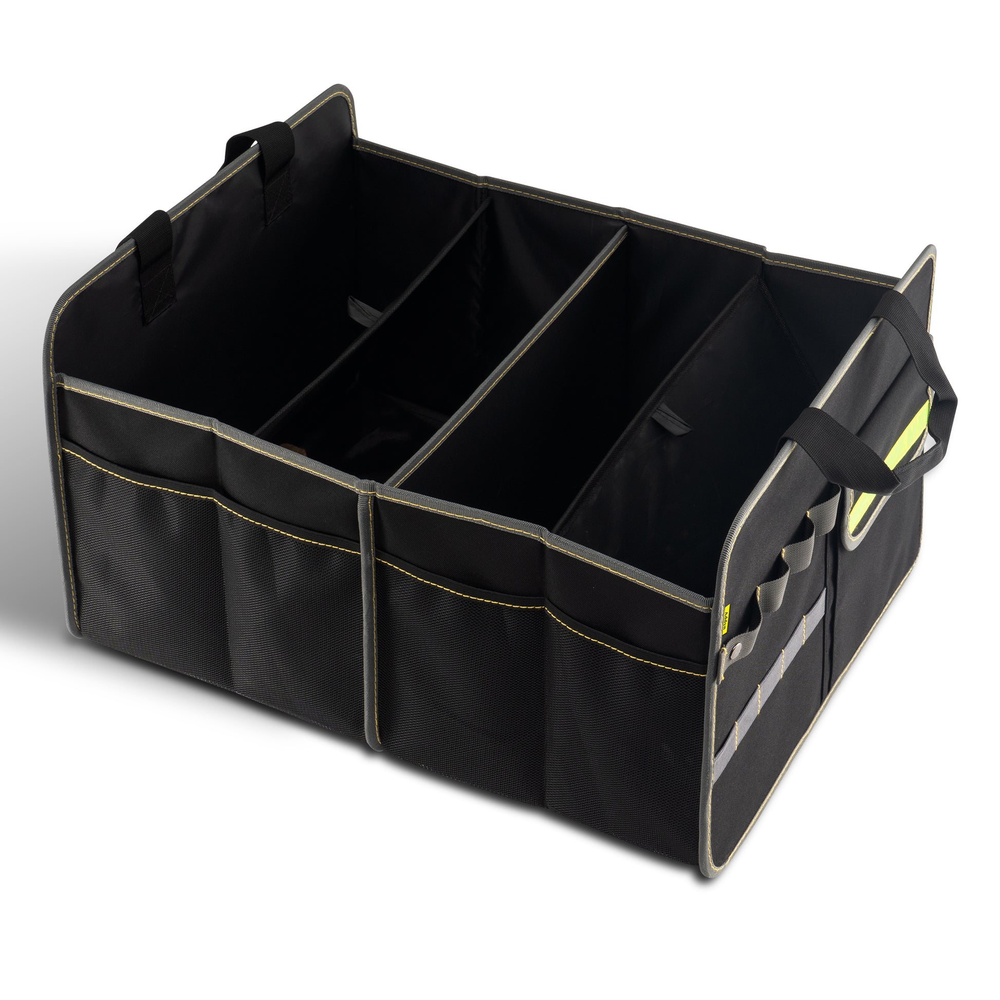 Collapsible Large Capacity Car Trunk Organizer, Waterproof Multipurpose Storage Container for Car Accessories & Tools
