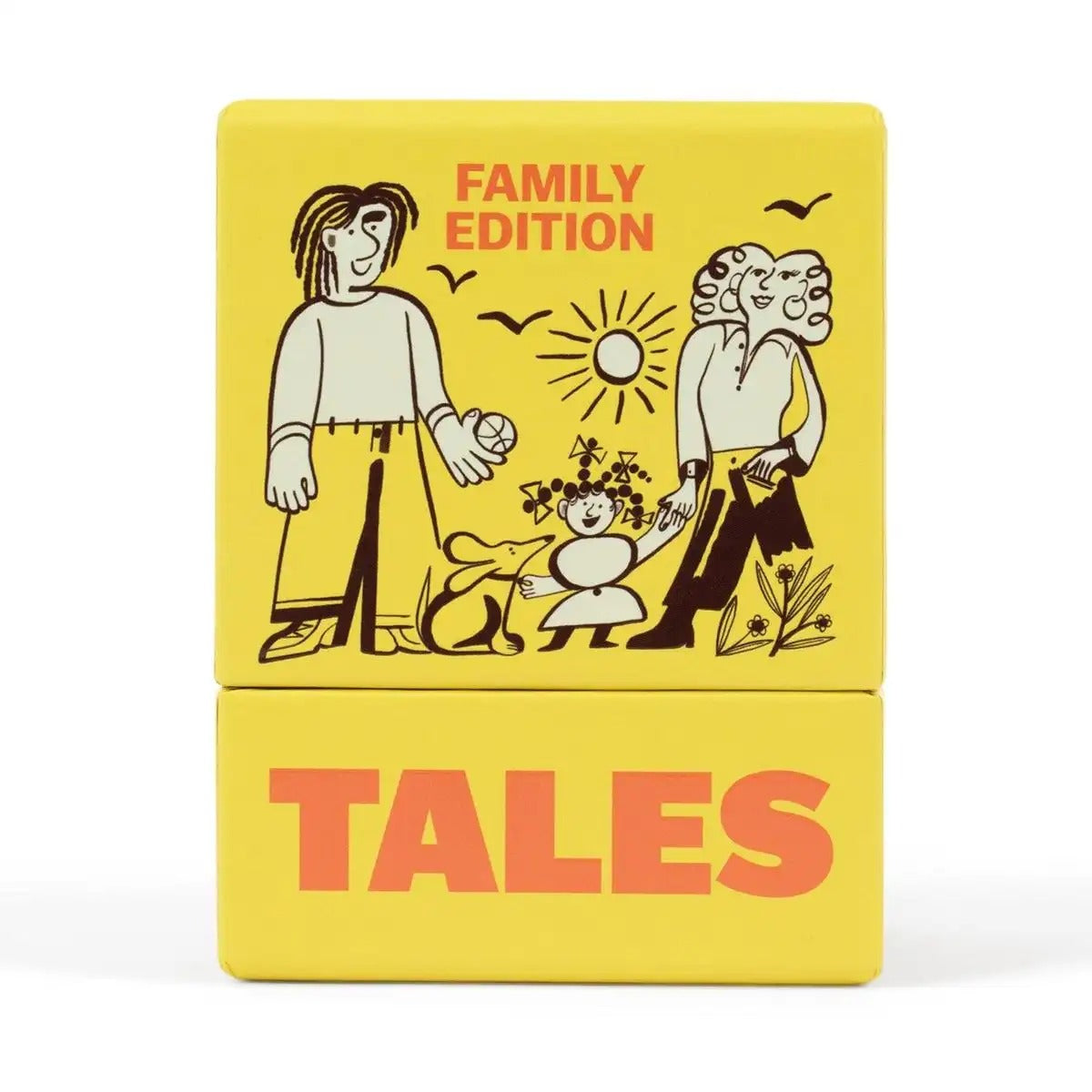Tales Family Edition Conversation Cards, 150 Question Cards, Christmas Gift for Family Night, Fun Party Card Game for Kids & Adults Holiday Gathering