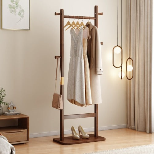 Coat Racks solid wood hanger 23.6* 11*71in Solid environmental protection easy to assemble beautiful can be placed in the bedroom/living room
