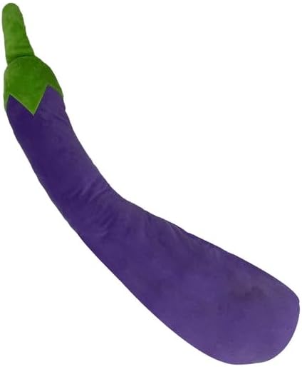 Pet Lou Eggplant, 29-inch Height, Super Soft, Animal Plush Toys
