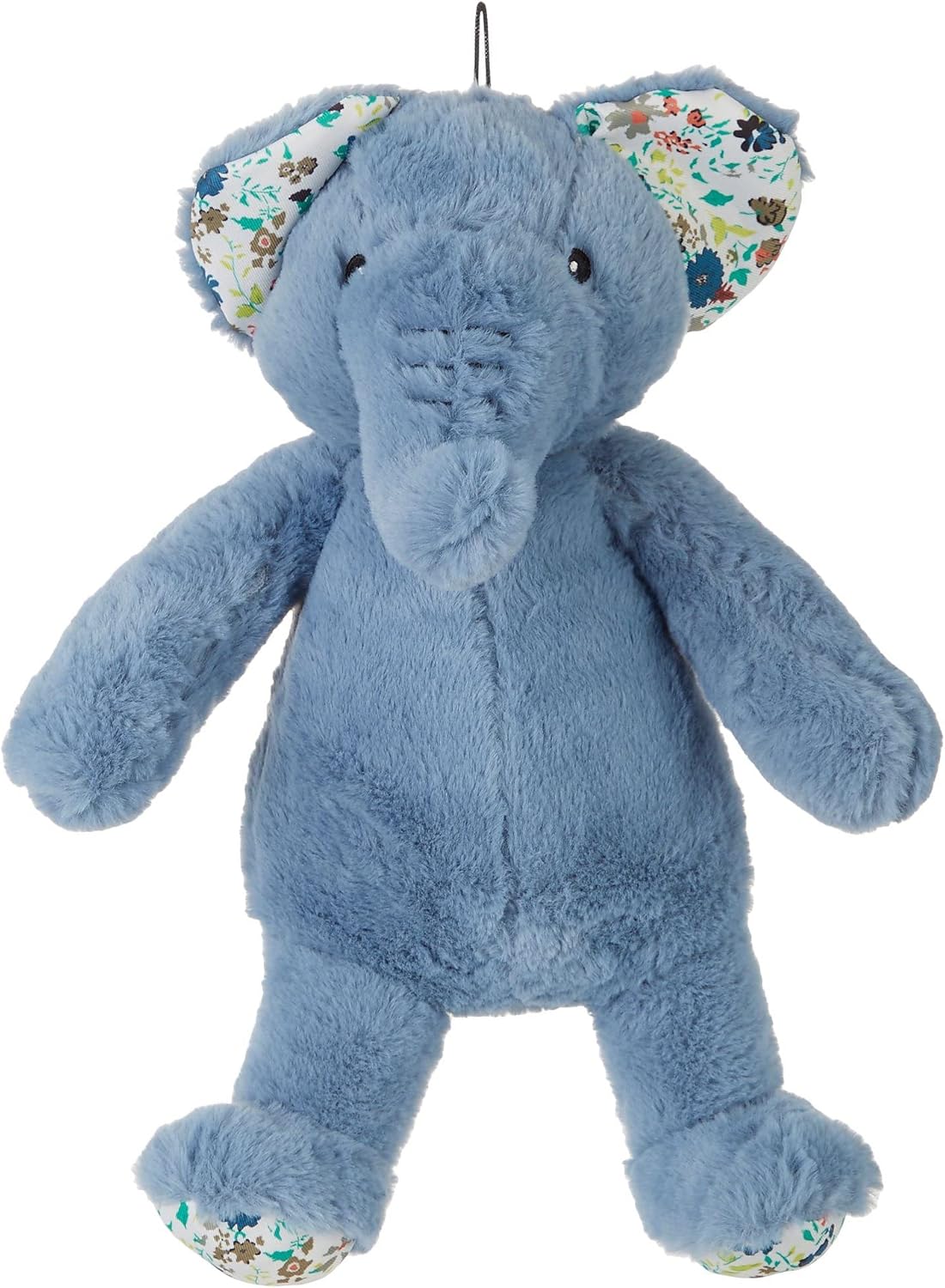 petlou Dog Plush Toys,Crinkle Dog Toy, Interactive Stuffed Dog Squeaky Toys Chew Dog Toys for Medium Dog Small Large Dogs,Cute Dog Toys (15" Promo Elephant-Blue)