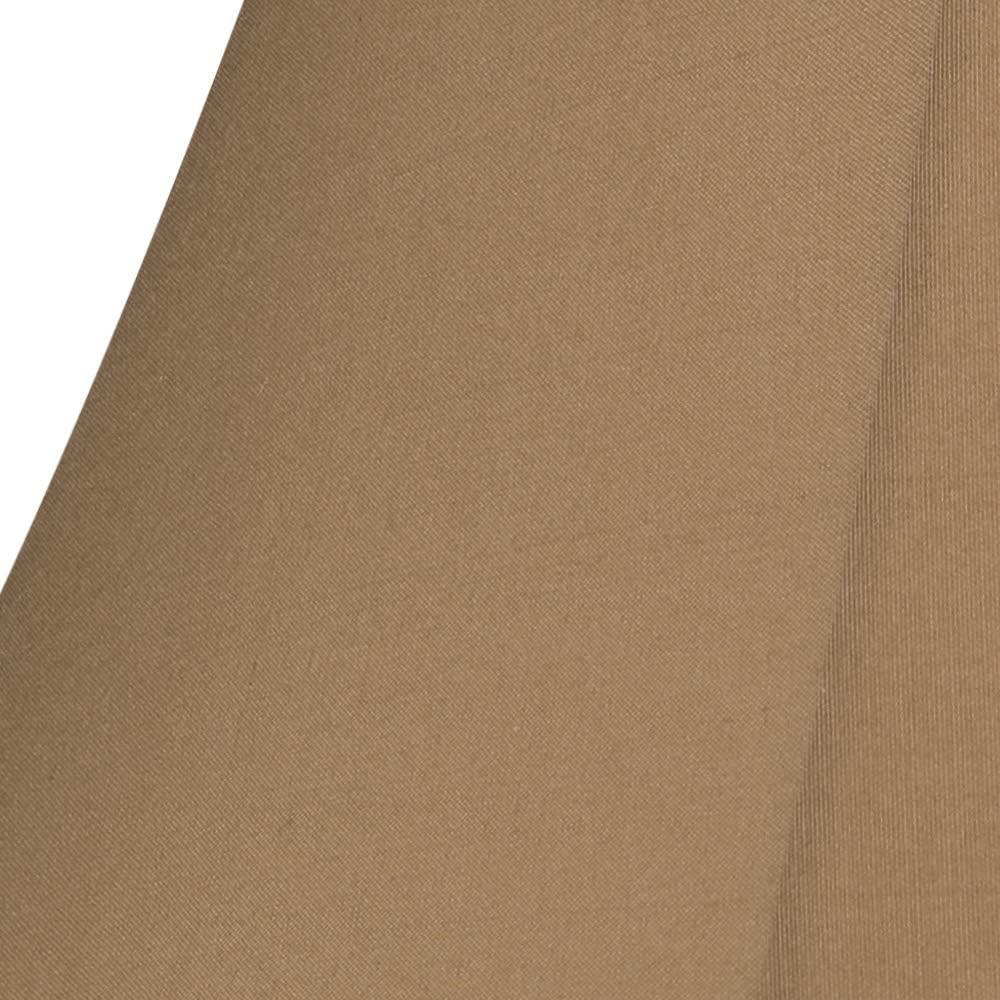 ALUCSET Royal Style Linen Bell Lamp Shade Light Brown 8 x 14 x 9 in