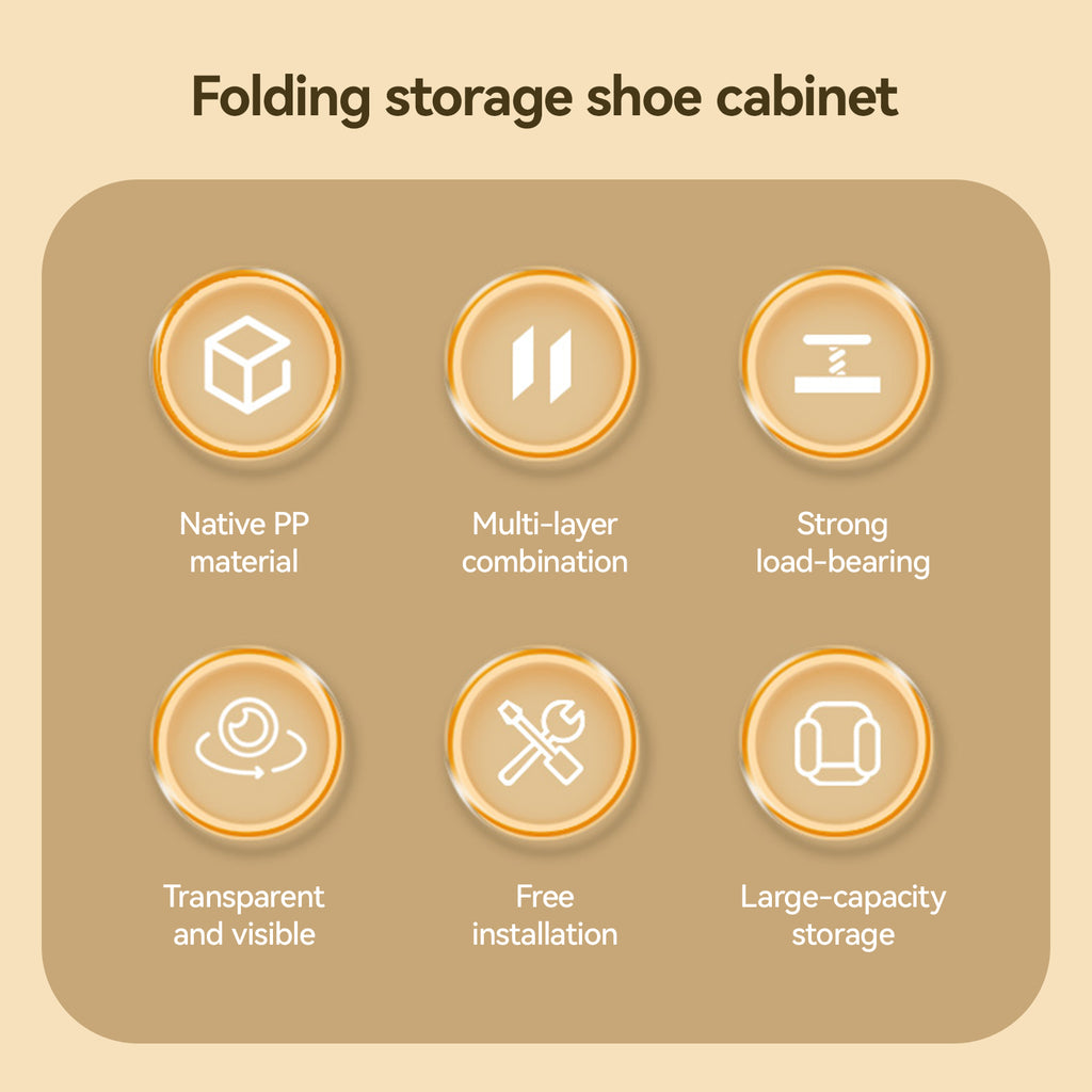 Stackable Shoe Rack and Organizer Shelf– Portable, Collapsible, Free-Standing Storage for Shoes, Sneakers, Shoe Boxes, Closet, Garage, Entryway