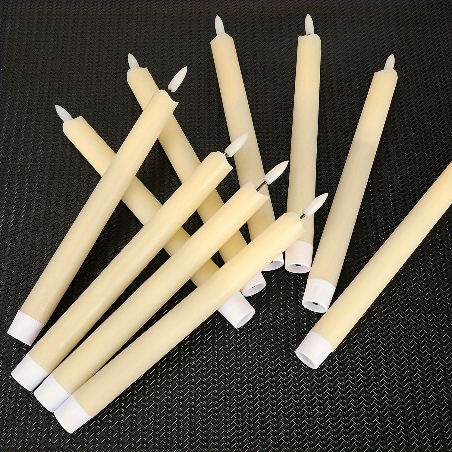 AEELLEEA Pillar Candles - Flameless LED Warm Light Decor for Christmas/Mantel/Dinner Party