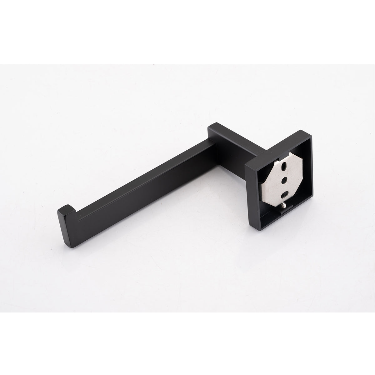 AEELLEEA Matte Black Bathroom Hardware Kit, 23.82in Towel Bar, 4 in 1 Wall Mount Bathroom Accessory Set