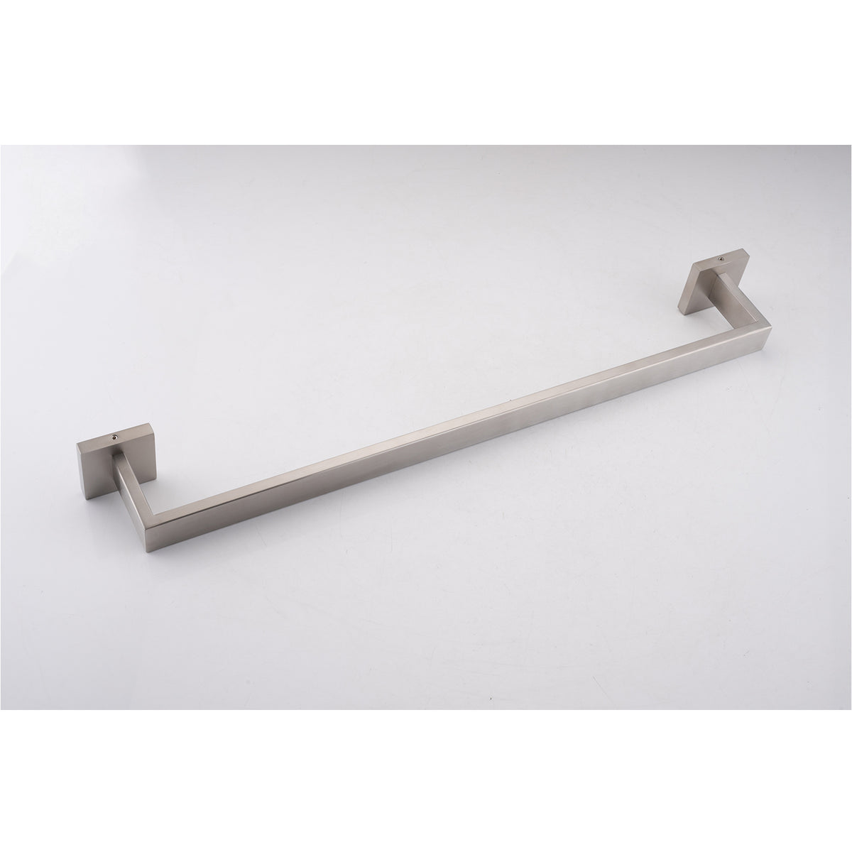 AEELLEEA Brushed Nickel Bathroom Hardware Kit, 23.82in Towel Bar, 4 in 1 Wall Mount Towel & Toilet Accessory Set