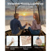 Pop Up Bubble Tent, Clear TPU Screen House with Removable Top Cover, Weatherproof Pop-Up Tent for Patio Backyard