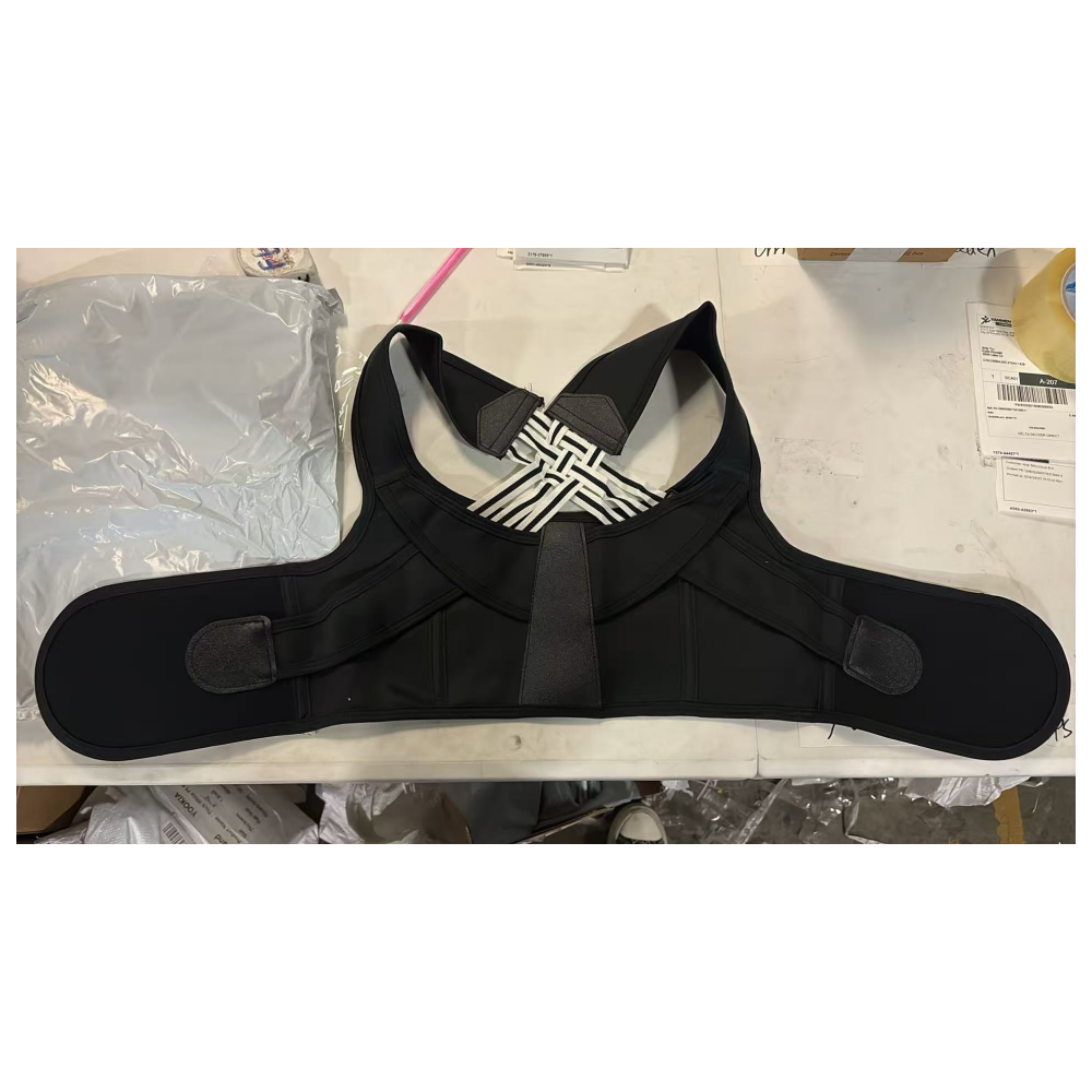 （M）Adjustable Posture Corrector for Men Women, Back Support Brace for Upper Lower Back, Shoulder Straightener for Slouching Relief