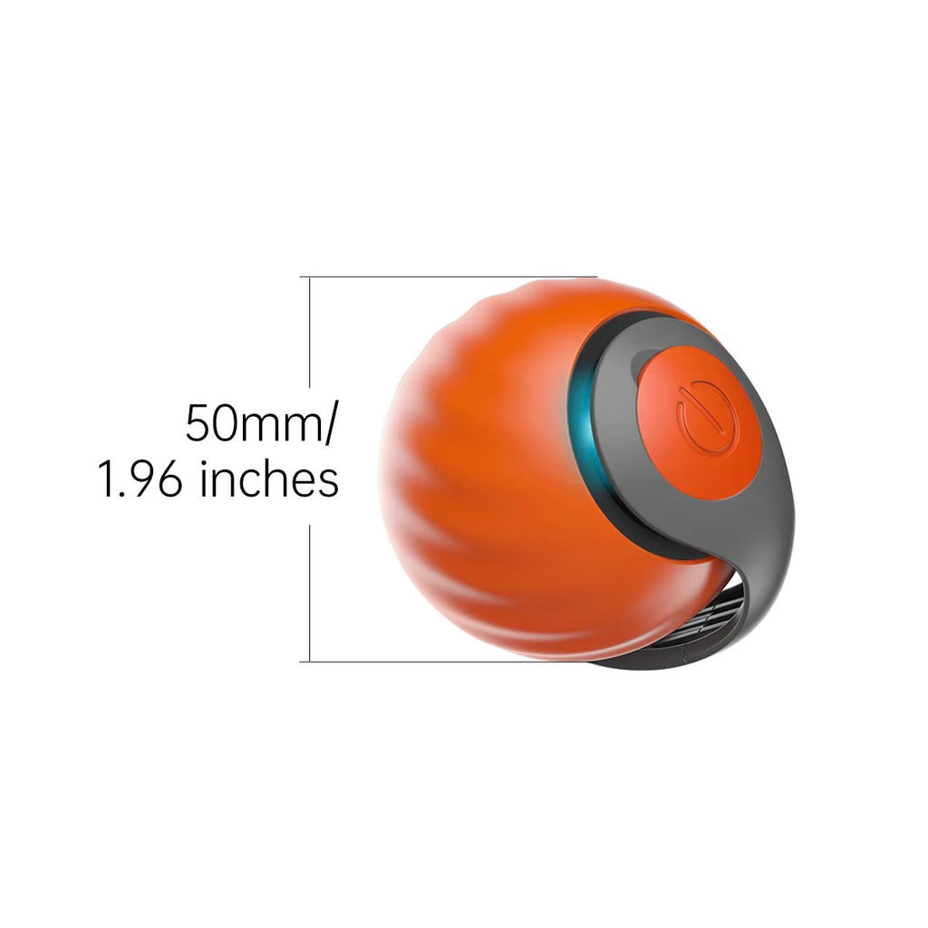 AEELLEEA-Automatic Rolling Pet Toy Ball, Interactive Cat Play Ball, TPR Bite Resistant Toy for Cats Small Dogs