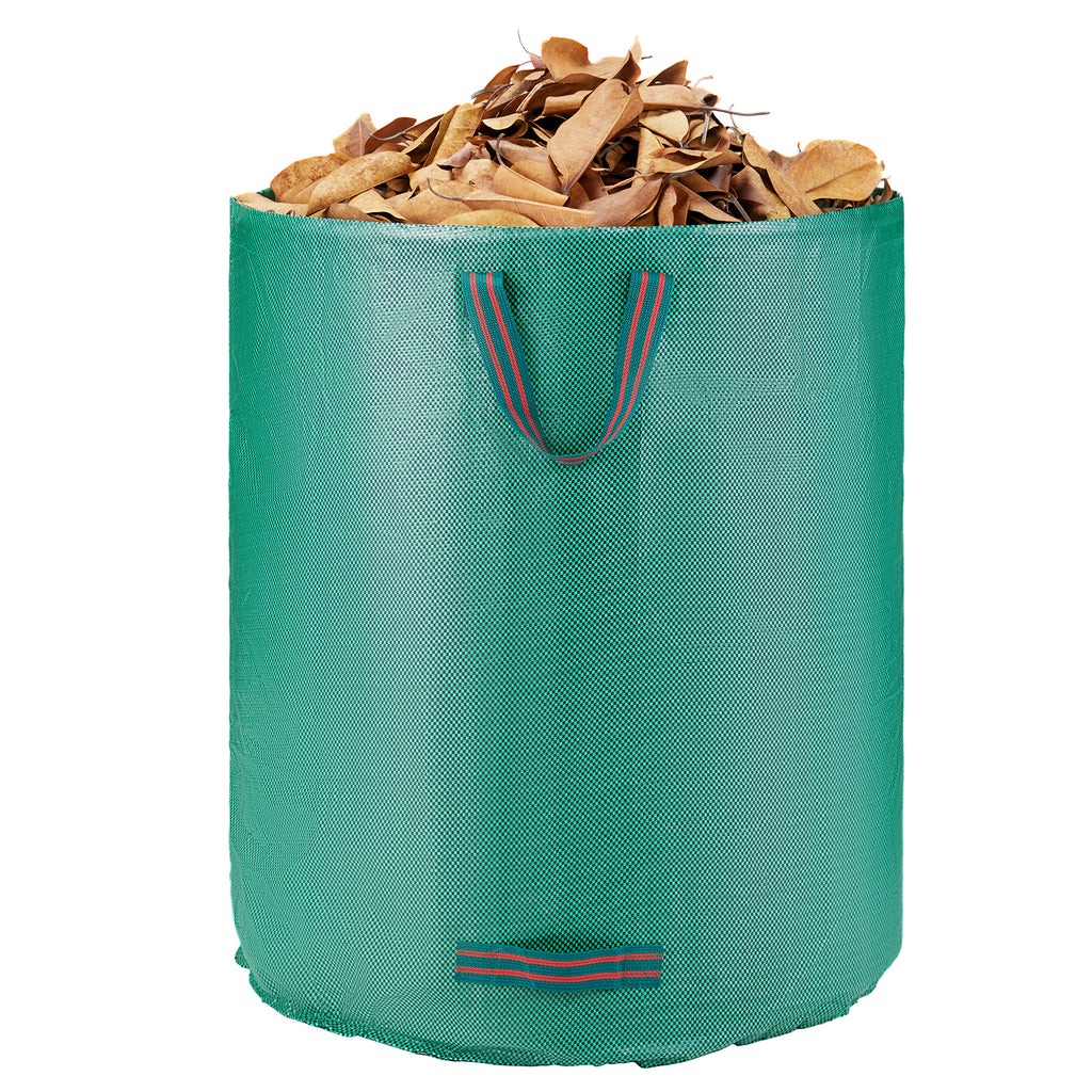 3-Pack 72 Gallon Reusable Yard Waste Bag Garden Leaf Trash Container Lawn Garden