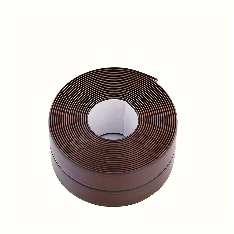 1 Roll Self-Adhesive Waterproof Caulk Strip, Kitchen & Bath Sealing Tape, Moisture-Proof Edge Trim for Toilet & Sink Seams