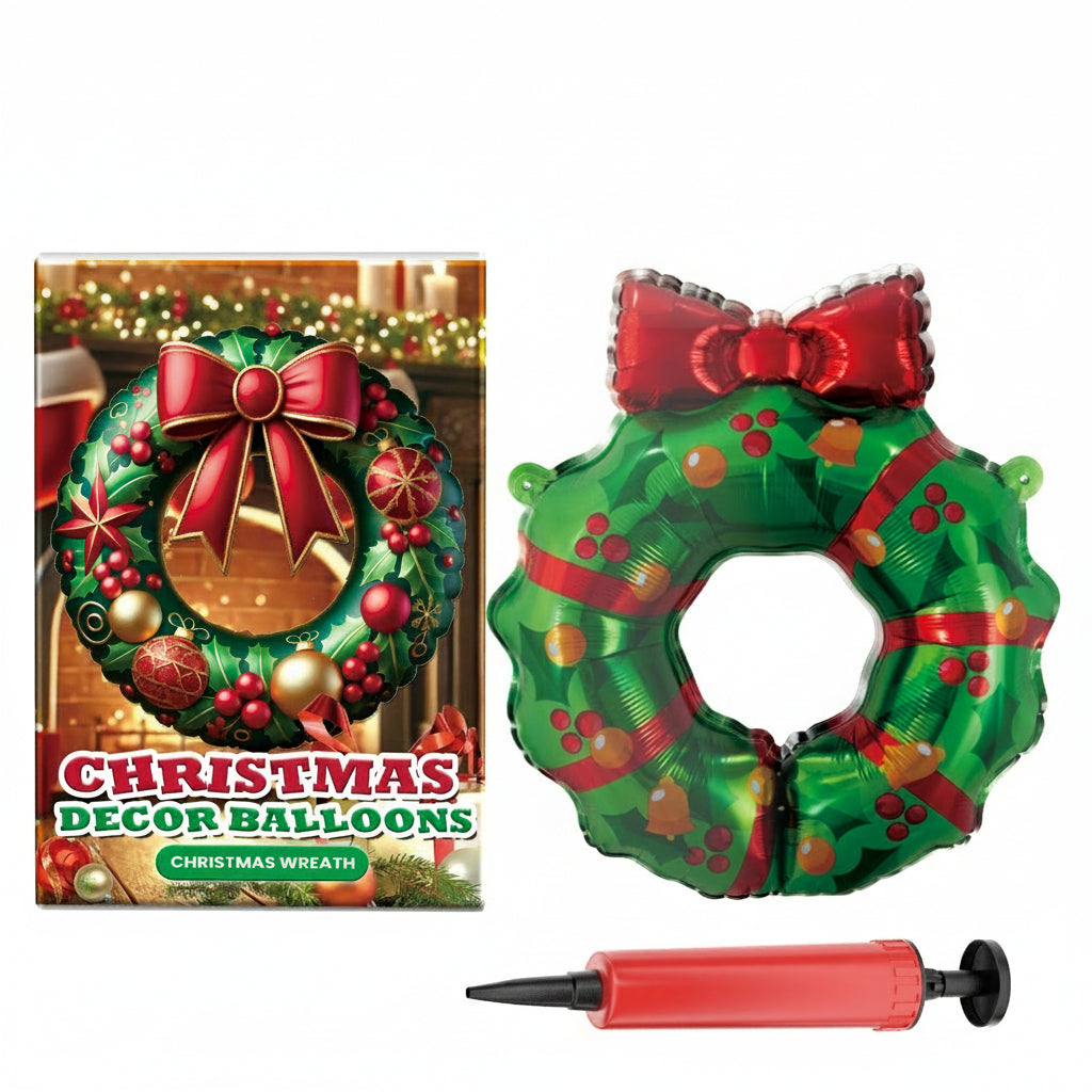 Dowmoo Christmas Balloons Balloon Standing Santa Claus Reindeer Christmas Tree Event Atmosphere Decoration