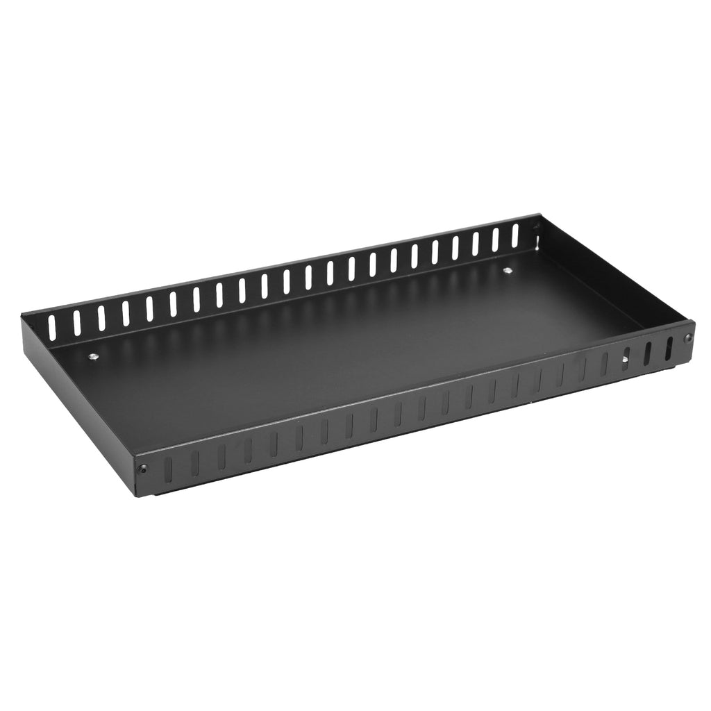 Pull Out Pot Pan Organizer for Cabinet, 8 Adjustable Dividers, Drill-Free Slide Cookware Rack for Pots Lids Dishes, Premium Carbon Steel
