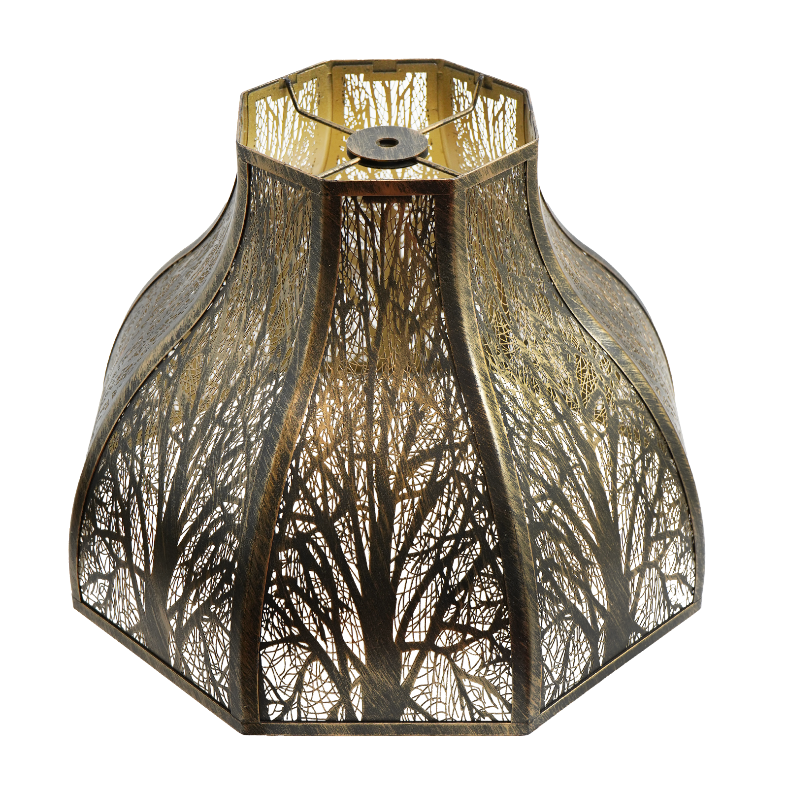 8-Petal Metal Lotus Lampshade – Design for Floor & Table Lamps