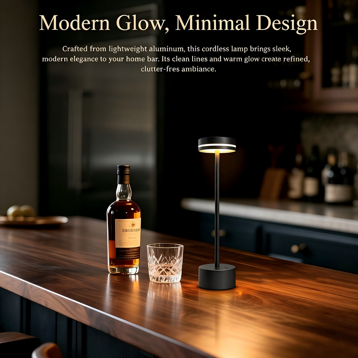 2 Packs LED Cordless Table Lamp, Portable Operated LED Desk Lamp, 3 Color Dimmable, Lighting for Home Décor,  Ambient Mood Light For Bar Pub