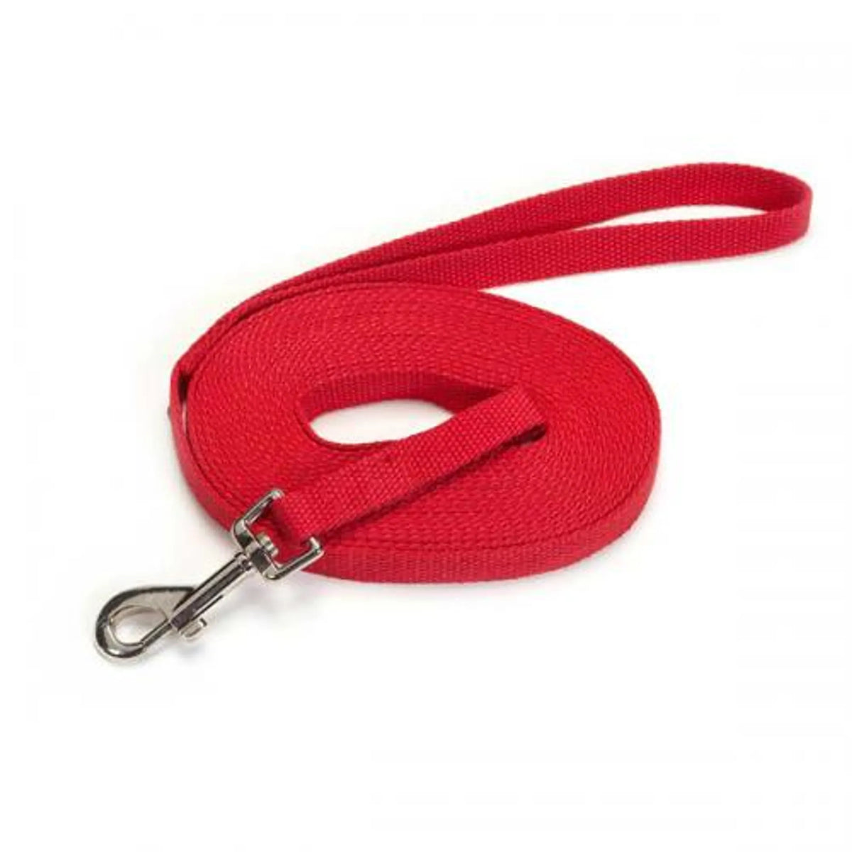 Cotton Web Dog Training Lead, Soft Strong Cotton Webbing Leash for Puppy Obedience Training & Daily Walking