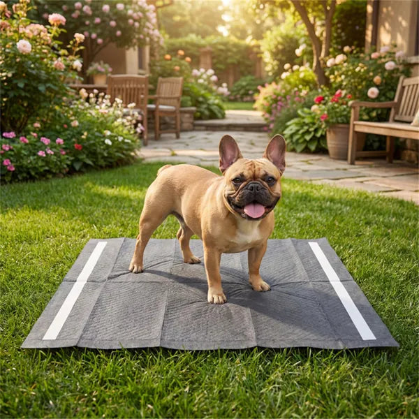150 Pack 24x24 Charcoal Dog Pee Pads, 6-Layer Activated Carbon Odor Control Leak-Proof Puppy Training Pads
