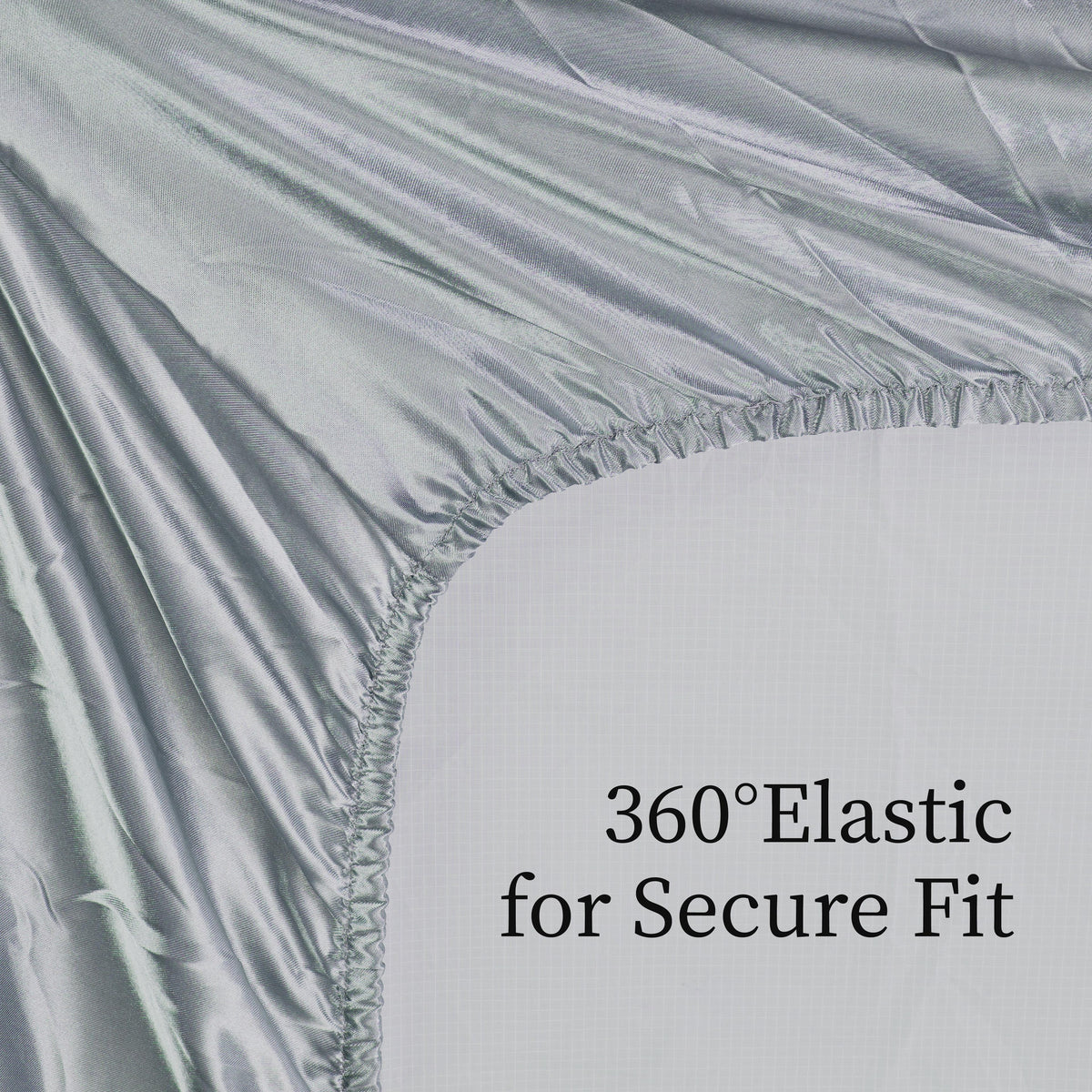 Satin Bed Sheets, Full Size Sheets Set, 4 Pcs Silky Bedding Set with 15 Inches Deep Pocket for Mattress