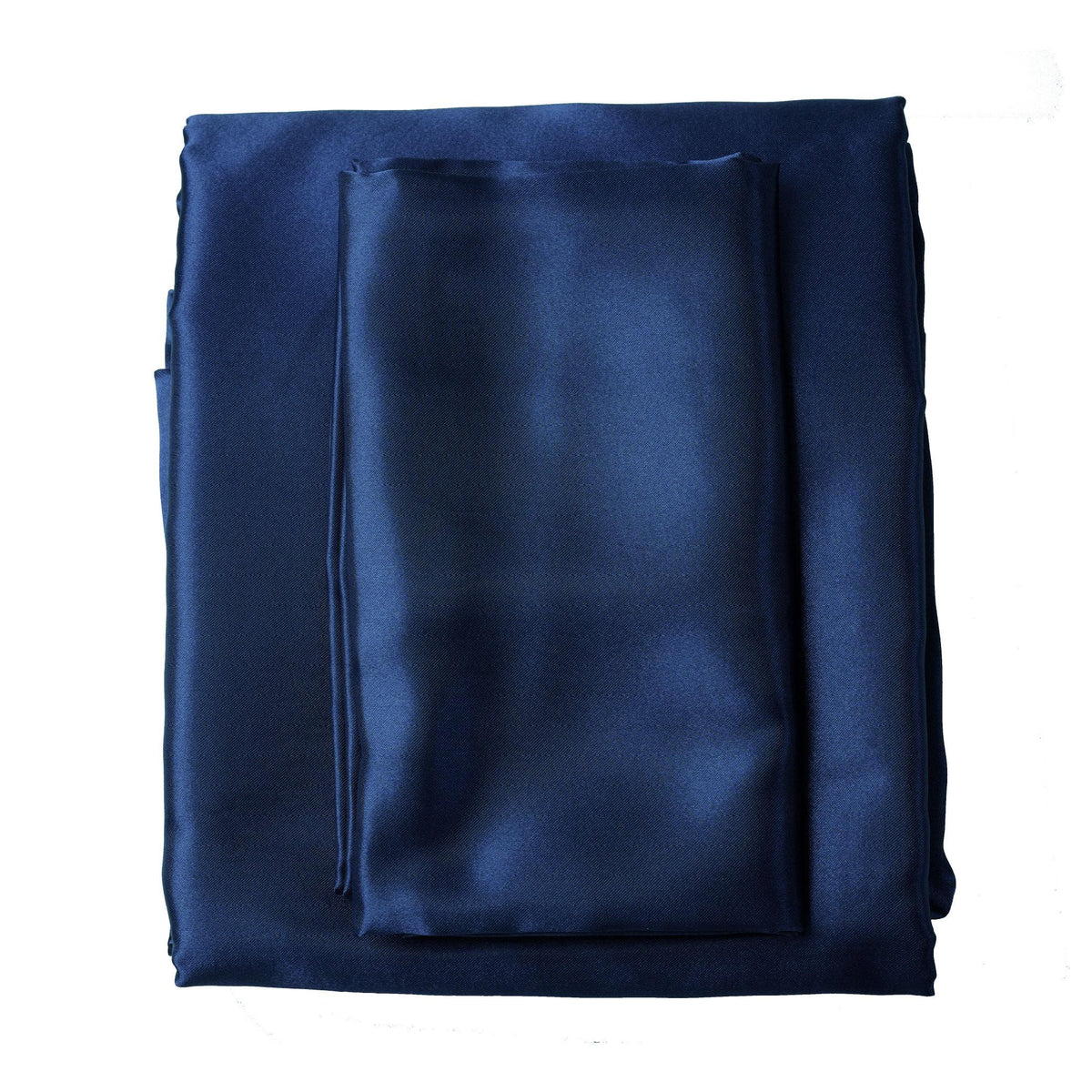 Satin Bed Sheets, Twin Size Sheets Set, 3 Pcs Silky Bedding Set with 15 Inches Deep Pocket for Mattress Twin