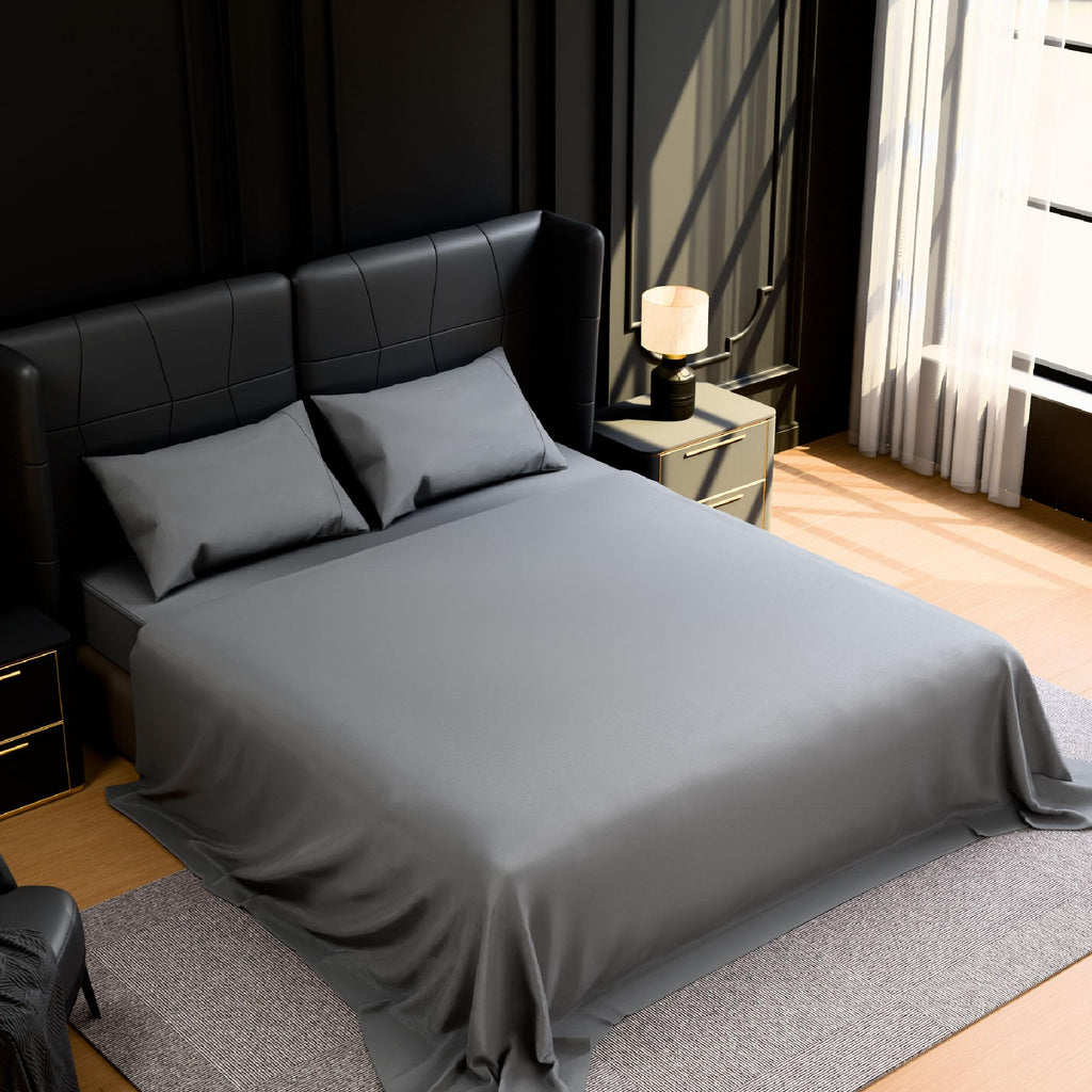 Bedding Queen Bed Sheets Set - 4 Piece Bedding - Brushed Microfiber - Shrinkage and Fade Resistant - Easy Care Queen