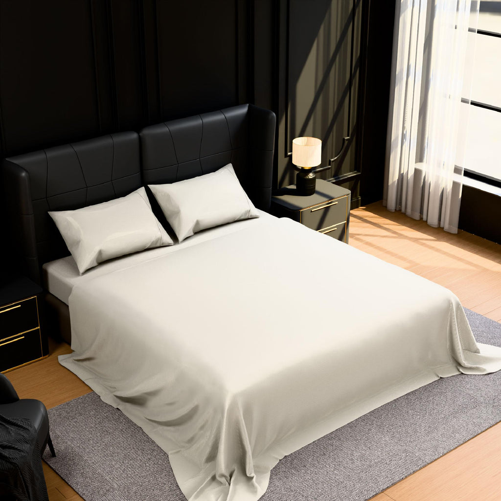 Bedding Full Bed Sheets Set - 4 Piece Bedding - Brushed Microfiber - Shrinkage and Fade Resistant - Easy Care Full