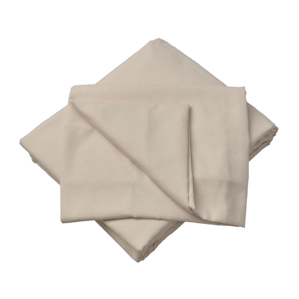 Bedding Twin Bed Sheets Set - 3 Piece Bedding - Brushed Microfiber - Shrinkage and Fade Resistant - Easy Care (Twin, White)
