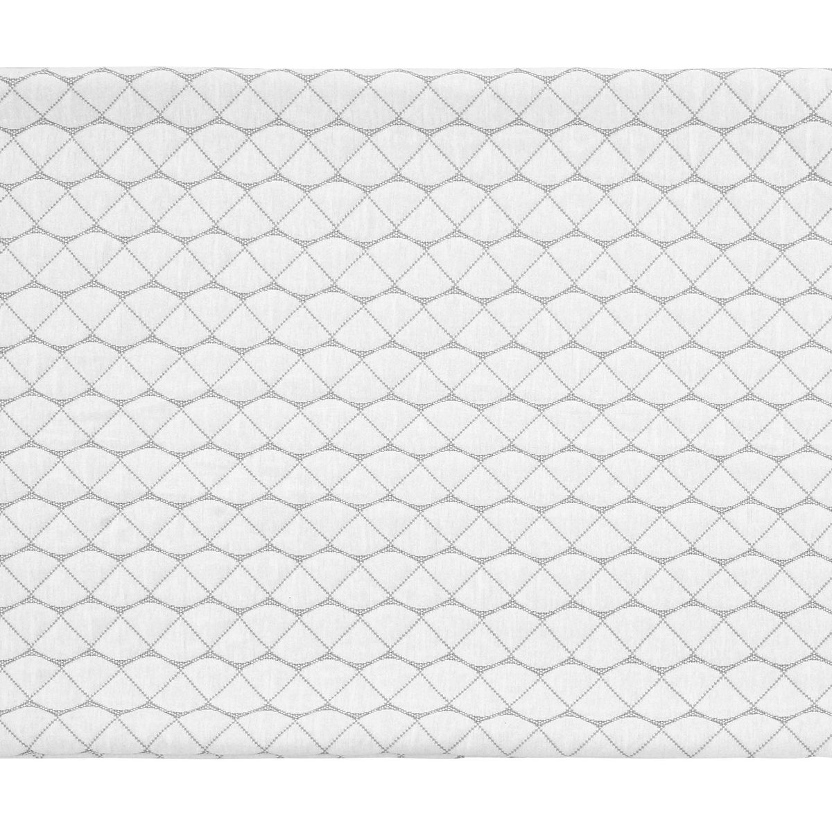 King Size Bed Pillow, Hotel Luxury Memory Foam Pillow, Supportive & Adjustable, Includes Natural Fiber Pillowcase for Back, Stomach, Side Sleepers