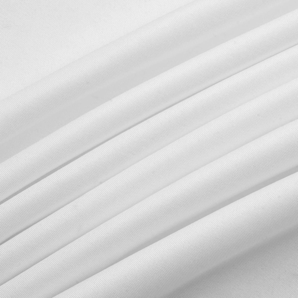 White Tablecloths for Rectangle Tables, 6 Pack, 60x102", Reusable Machine Washable Wrinkle-Resistant Polyester Table Covers for Wedding Party Banquet