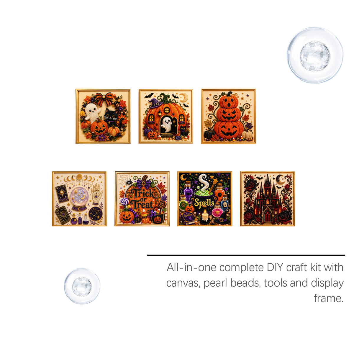 Halloween 3d Diamond Art Set - Magic Creation