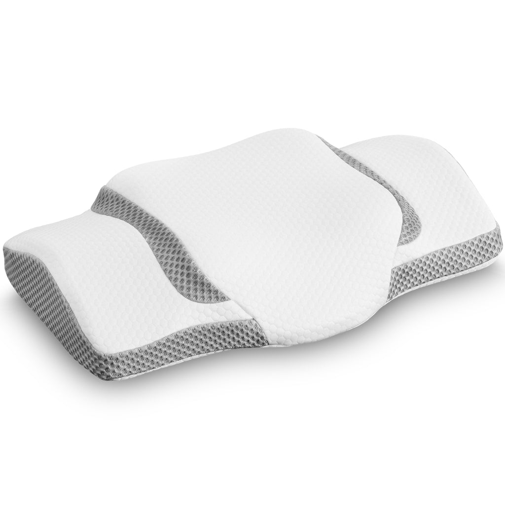 Aeelleea Z2320 Cooling Cervical Neck Pillow Ergonomic Memory Foam Orthopedic Support