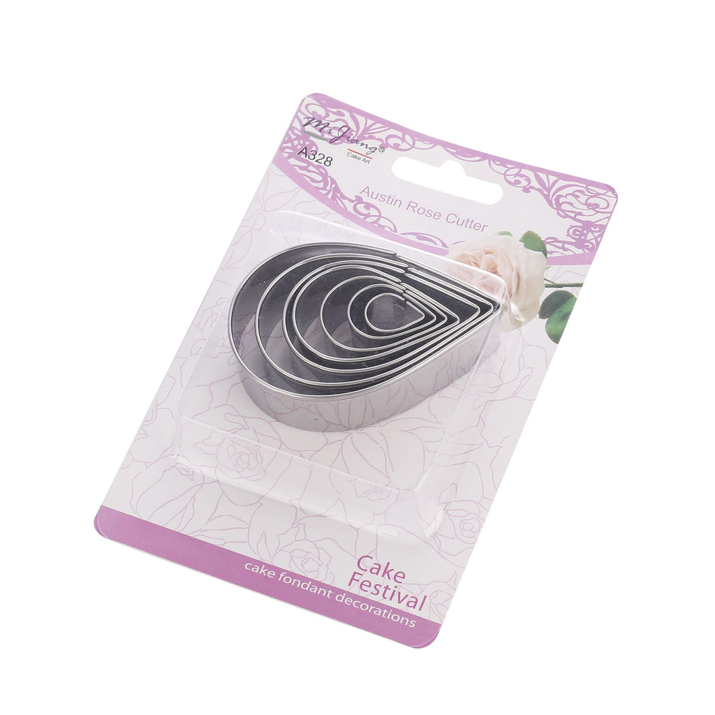 Aeelleea Stainless Steel Fondant Cutters Set, Multi-Style Cookie and Cake Decorating Tools