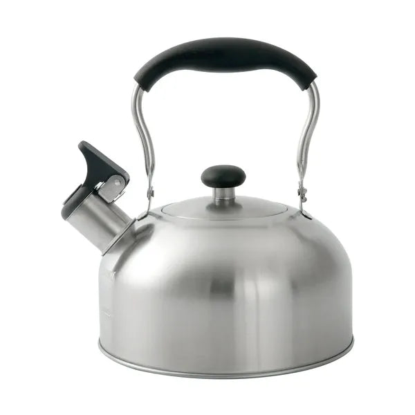 1.8L Whistling Tea Kettle, Food Grade 304 Stainless Steel, Stovetop Water Kettle for Gas & Induction Stove, Cool Touch Handle`
