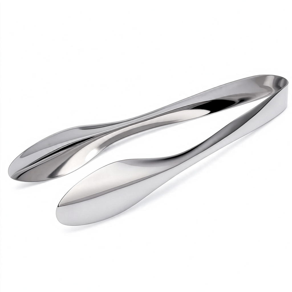 AEELLEEA Stainless Steel Food Tongs for Kitchen, Hotel & Home Use – Ideal for Steak, BBQ, Grilling, Heat-Resistant & Durable