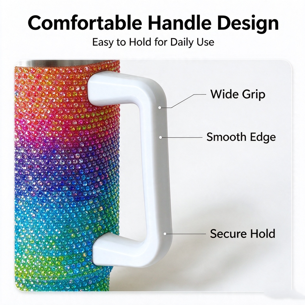 40oz Insulated Tumbler with Lid and Straw, Reusable Travel Cup for Hot and Cold Drinks, Colorful Drinkware for Home, Office and Travel