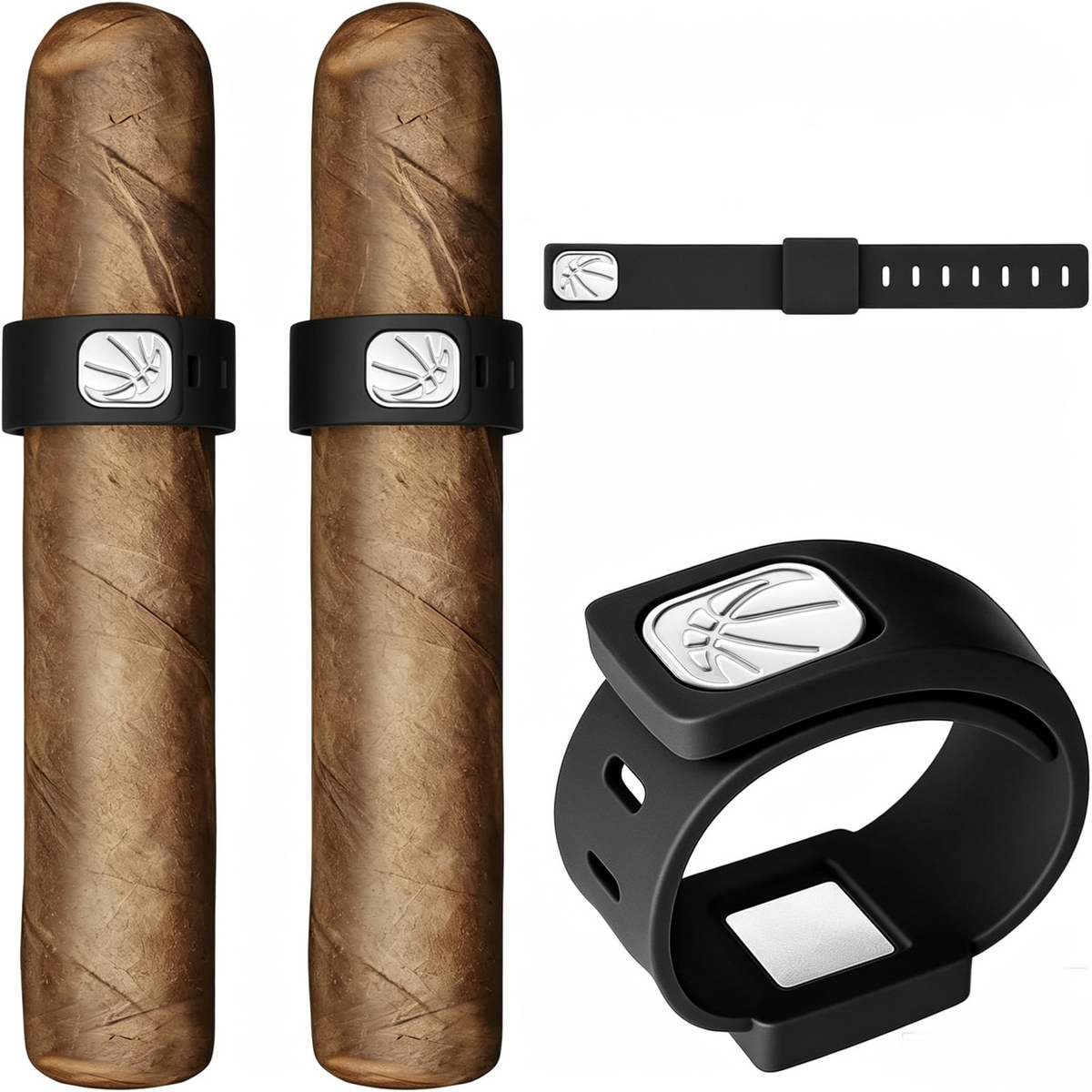 Cigar Magnetic Holder for Golf Cart, Cigar accessories, Adjustable Cigar Clip Holder for Golfing, Grilling, Fishing, Travel, and Outdoor Adventure