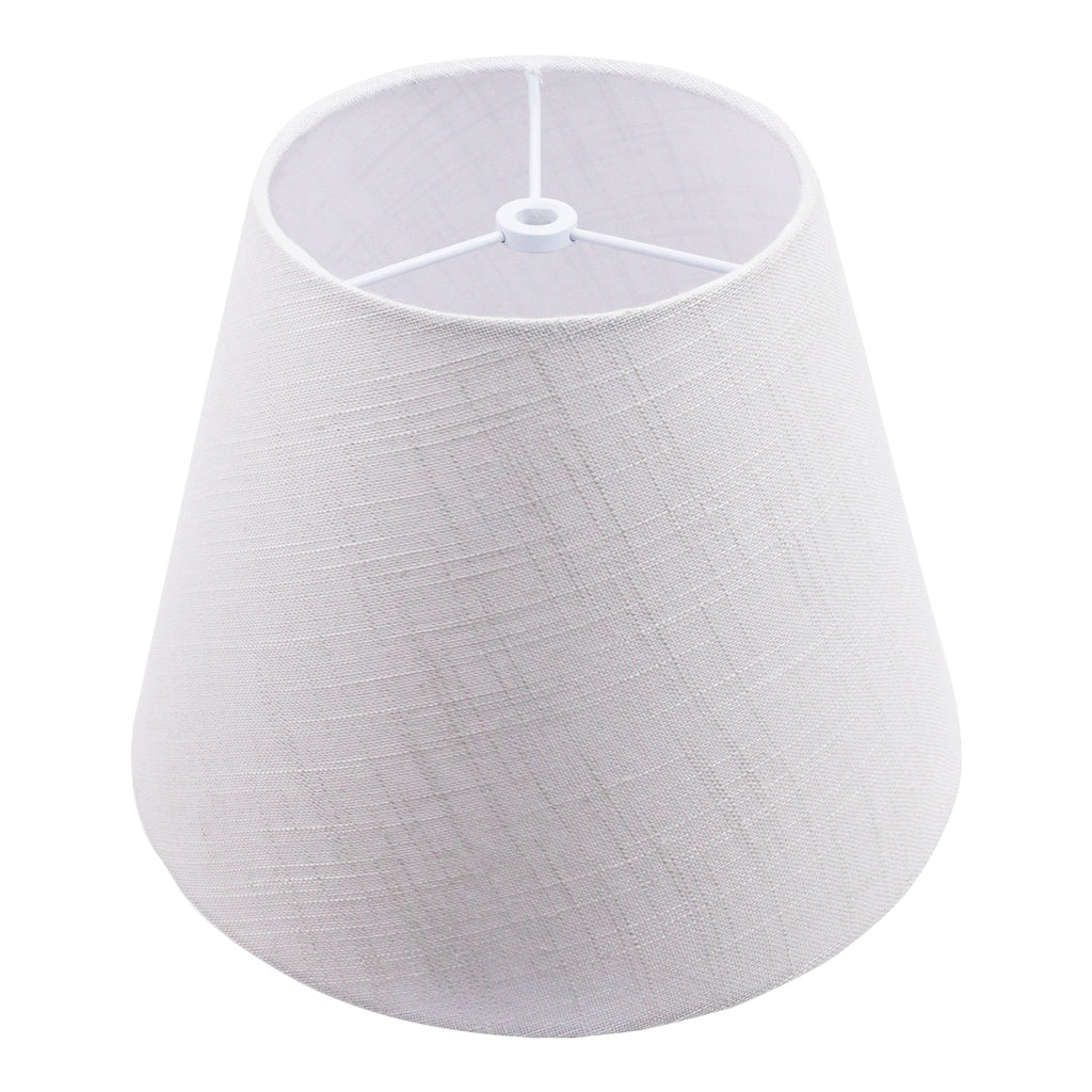 ALUCSET Natural Linen Drum Lamp Shade 6" x 10" x 7.5" Replacement Shade
