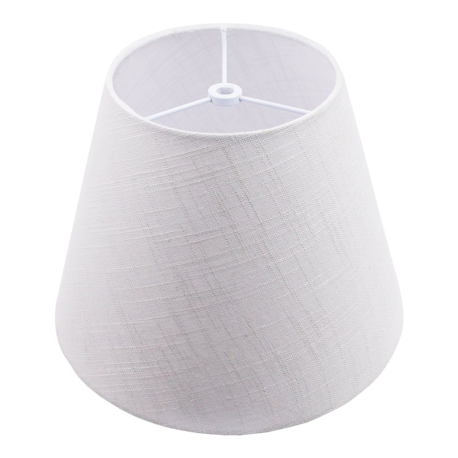 ALUCSET Natural Linen Drum Lamp Shade 6" x 10" x 7.5" Replacement Shade