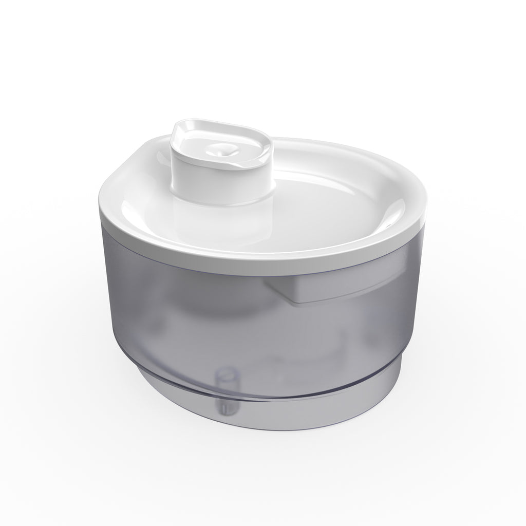 Circulating Cat Water Fountain – Ultra-Quiet Drinking Dispenser with Ripple Basin, Designed to Increase Hydration for Cats & Small Animals (2500ML)