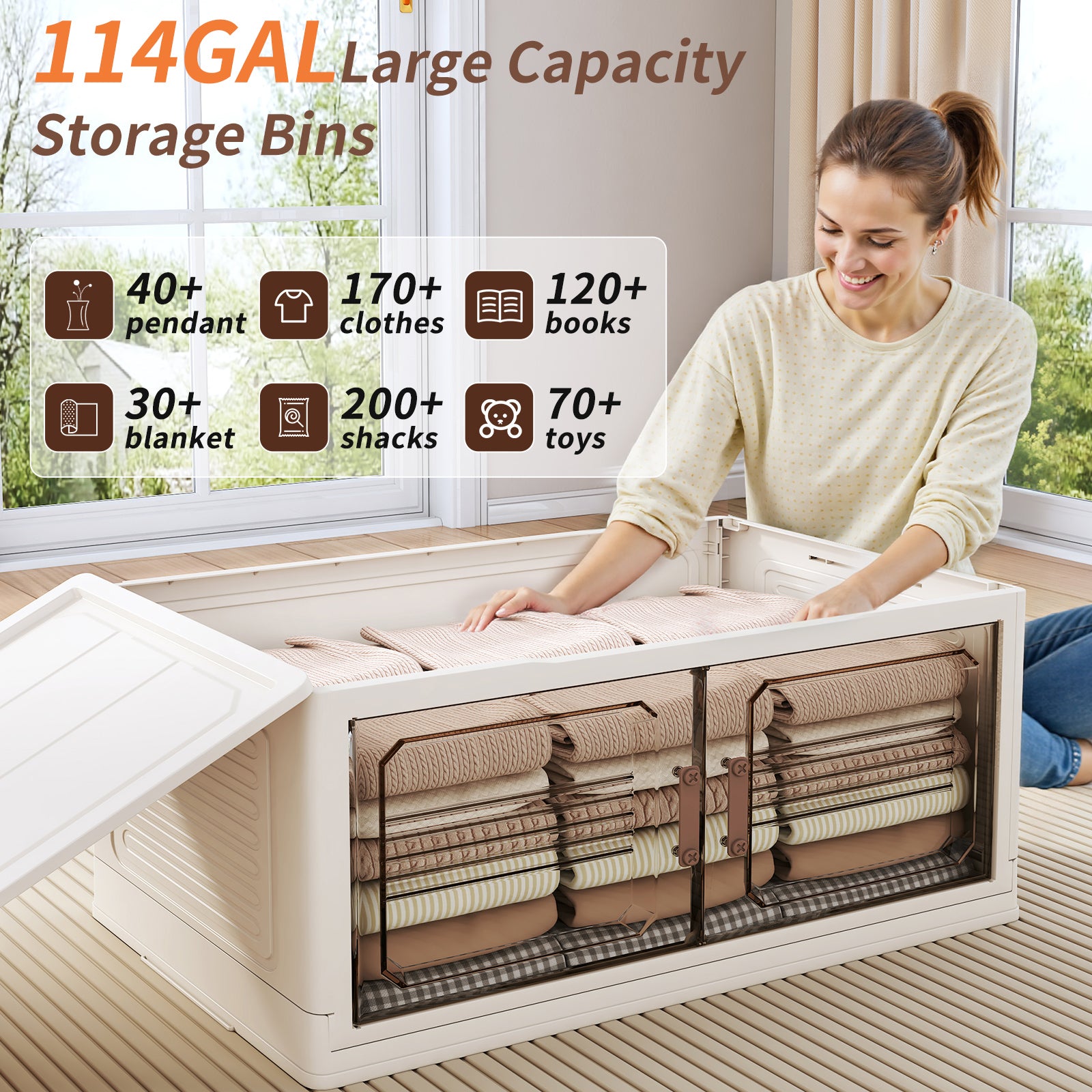 NC55Giant Foldable Storage Box