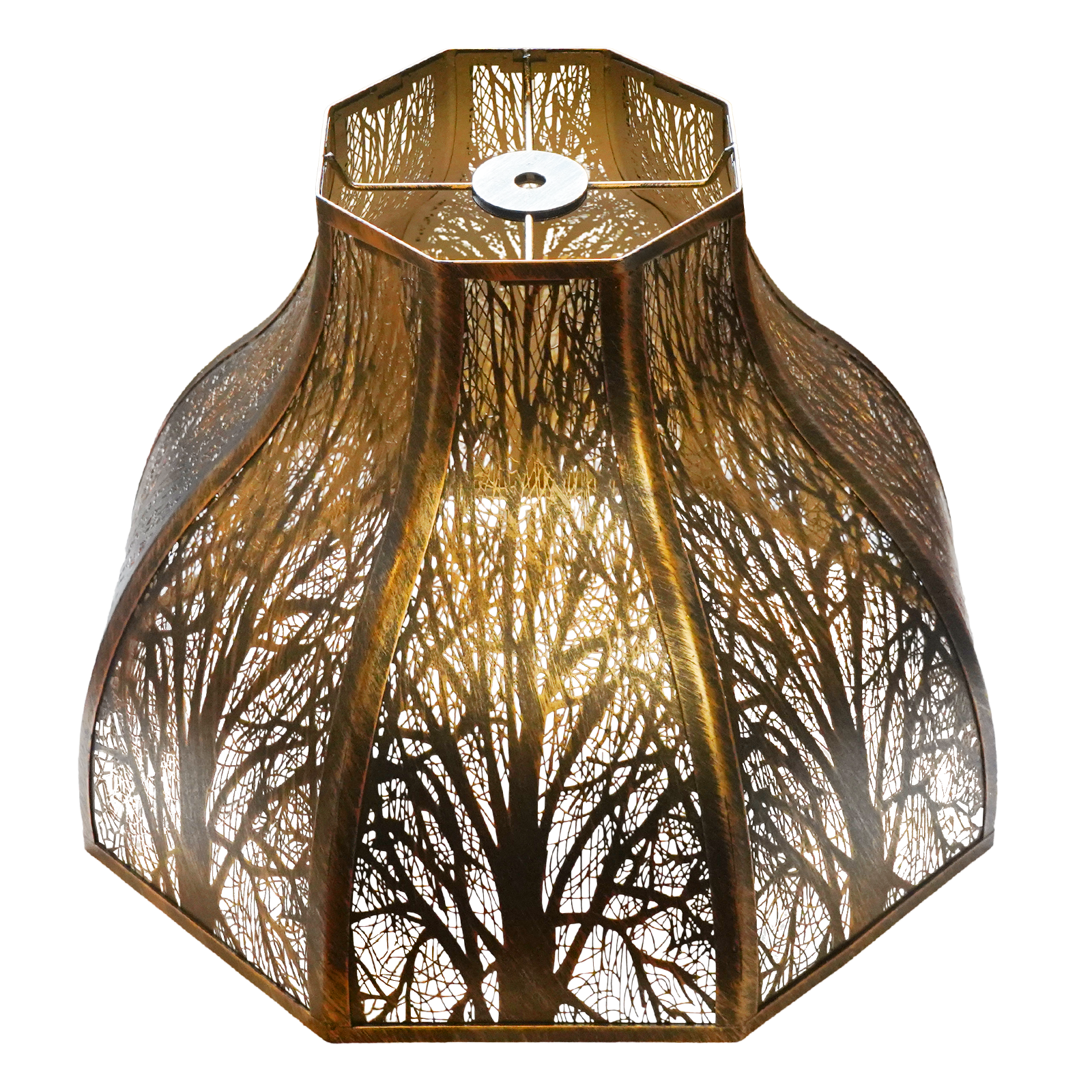 8-Petal Metal Lotus Lampshade – Design for Floor & Table Lamps
