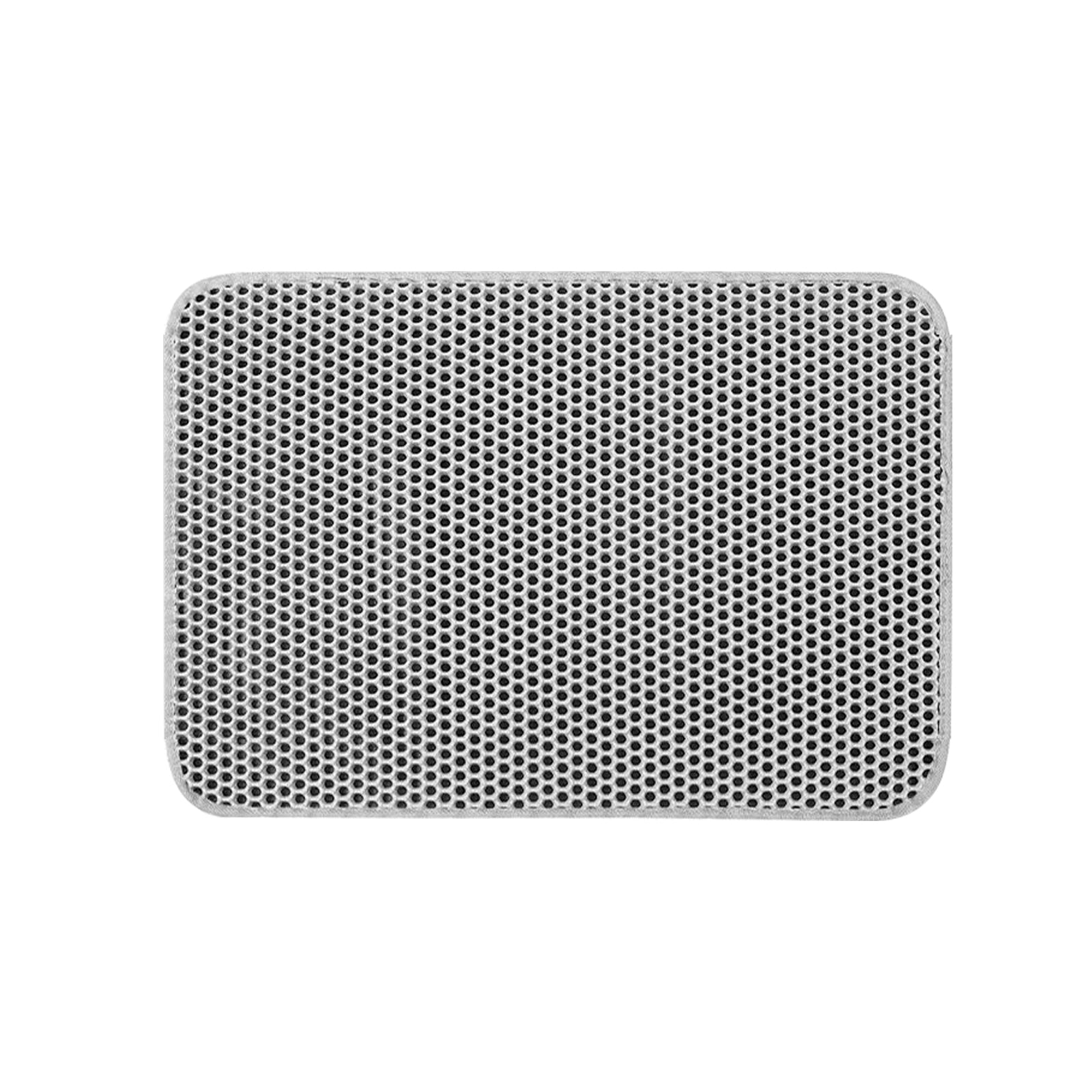 Cat Litter Mat Non Slip Big Pet Litter Box Filter Mat Double Layer Wear Resistant Waterproof Cat Litter Mat Pet Clean Supplies