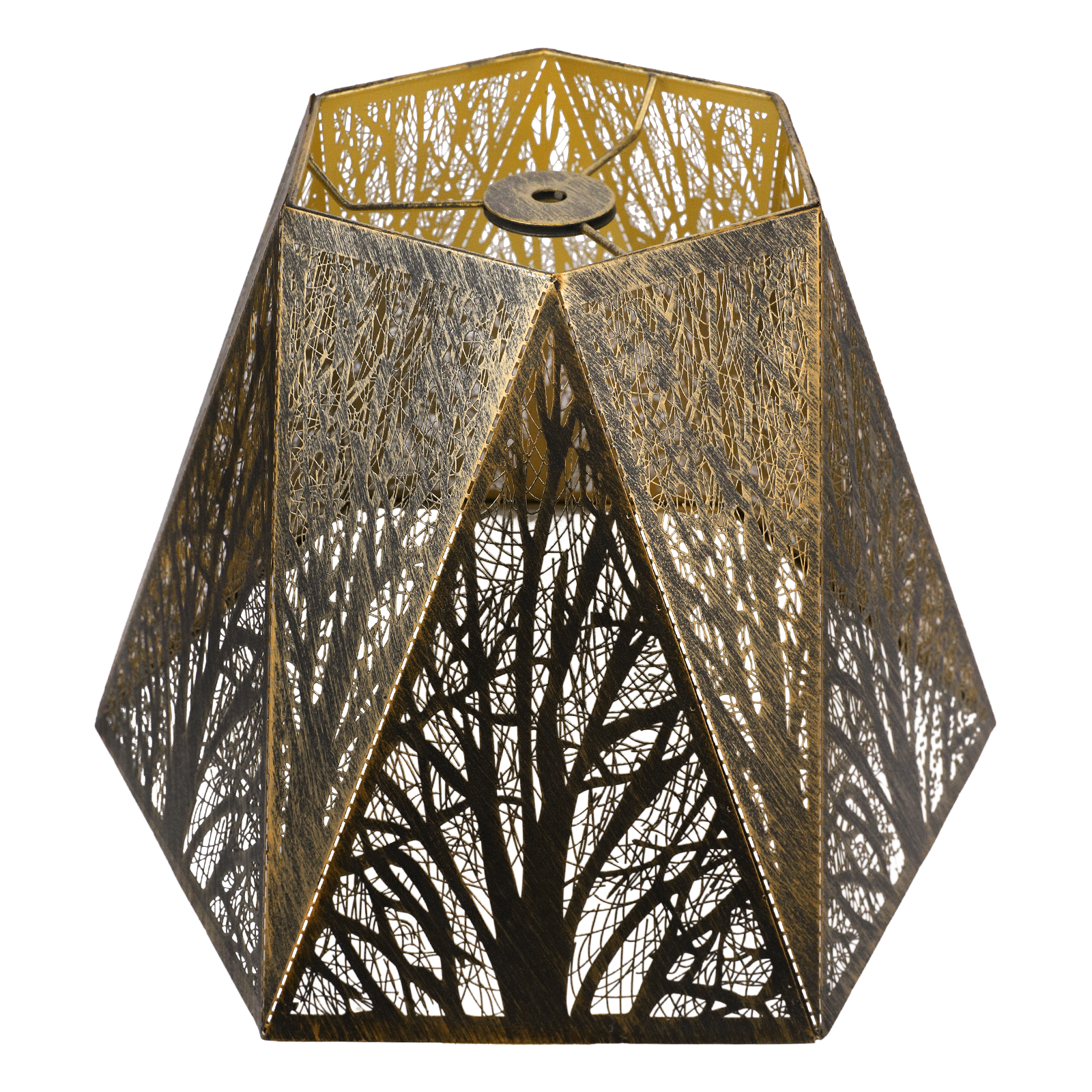 Hexagonal Metal Lampshade