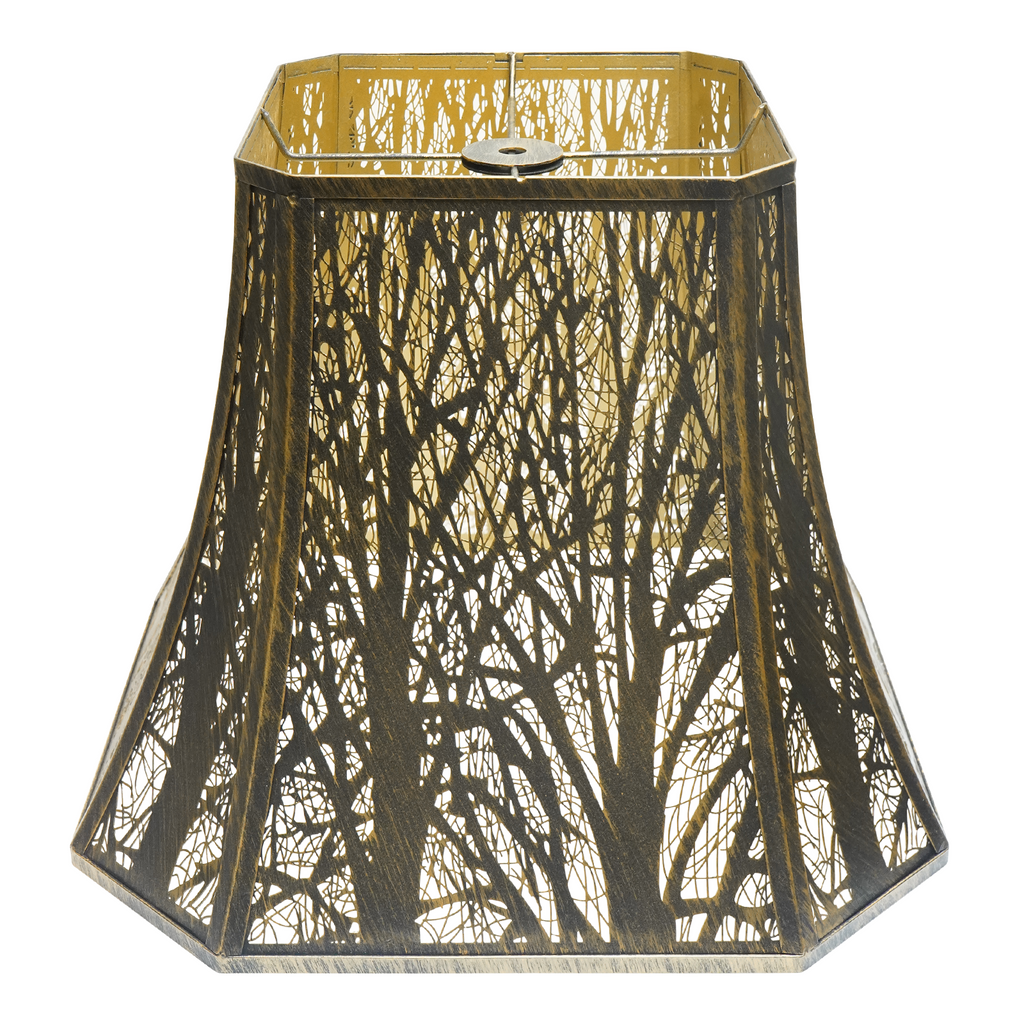 Square Bell Forest Lampshade – 8×14×11 Inch