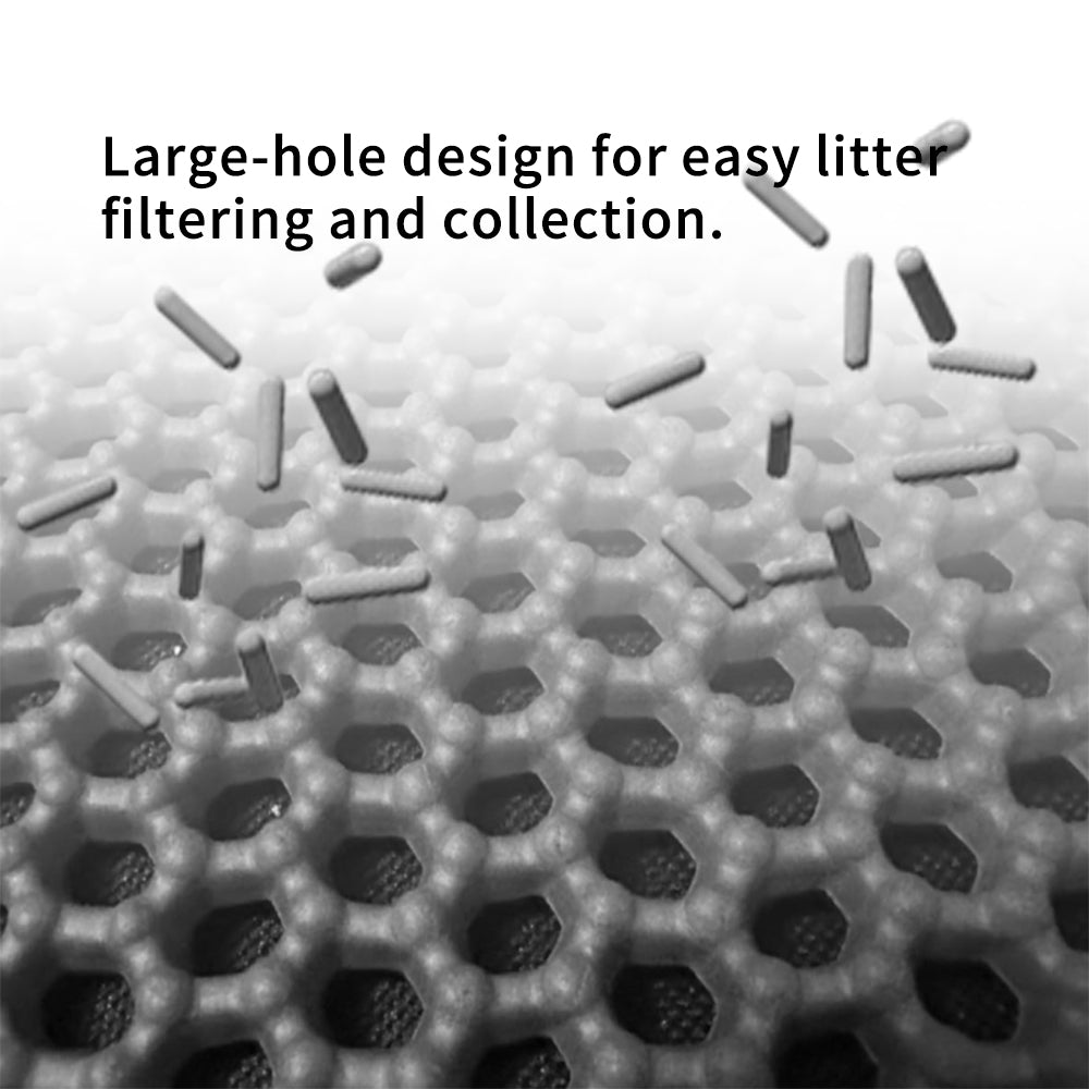 Cat Litter Mat Non Slip Big Pet Litter Box Filter Mat Double Layer Wear Resistant Waterproof Cat Litter Mat Pet Clean Supplies