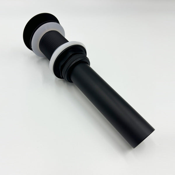 Bathroom Sink Drain without Overflow, Vessel Sink Lavatory Vanity Pop Up Drain Stopper, 304 Stainless Steel