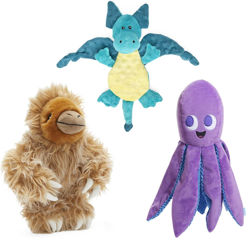 ZippyPaws of BarkBox Bundle Squeaky Dog Toys Plush Chew Toys  Pet Toys